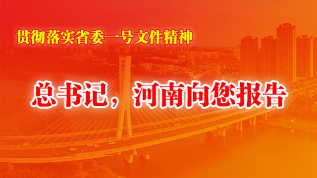 總書記，河南向您報告